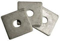 1/2' Square Plate Washer Hot Dip Galvanized (HDG) (Quantity: 300 pcs) - OD: 2' inch, Thickness: 0.125 inch