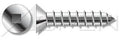 (2000pcs) #8 X 1/2' Flat Countersunk Square Self Tapping Screws, Stainless Steel 18-8, Ships Free in USA by Aspen Fasteners