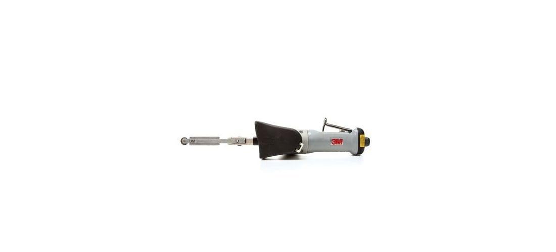 3M File Belt Sander - Pneumatic Belt Sander - .6 Horsepower Motor - 2200 RPM - Air Powered Sander - For Metal Finishing and Deburring - 28366