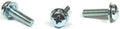 6-32 x 1/4' SEMS Screws/Square Cone Washer/Phillips/Pan Head/Steel/Zinc / 10,000 Pc. Carton
