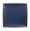FSE 29007SB Plate, 7-1/4' x 7-1/4', 1/2' deep, Square, Break-Resistant, Dishwasher Safe, BPA Free, Melamine, Classic, Stone Blue, NSF, Pack of 12