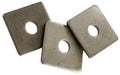 1/2' Square Plate Washer Plain Finish (Quantity: 300 pcs) - OD: 2' inch, Thickness: 0.125 inch