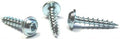 #8 x 1/2' Deep Thread Wood Screws/Square/Round Washer Head/Steel/Zinc / 8000 Pc. Carton