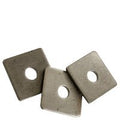 (100pcs) 5/8' x2 1/2' x0.250 Square Plate Washer, Plain (inch), Size: 5/8', Length: 2-1/2'