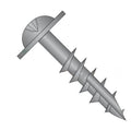 #10 x 2 1/4' Deep Thread Wood Screws/Combo/Round Washer Head/Type 17 Pt/Steel/Black Oxide/Square & Phillips Combo Drive/Type 17 Pt / 2/3 Thread (Carton: 2,400 pcs)