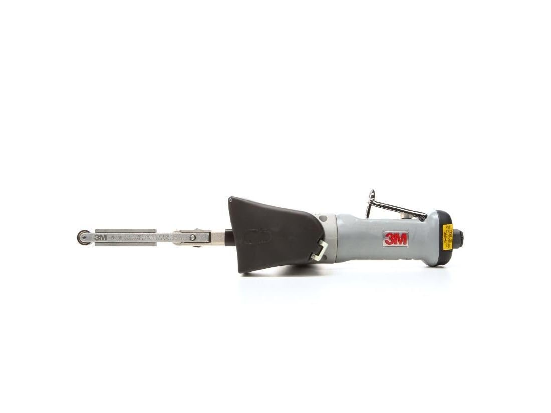 3M File Belt Sander - Pneumatic Belt Sander - .6 Horsepower Motor - 2200 RPM - Air Powered Sander - For Metal Finishing and Deburring - 28366