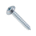 Screw 8 x 1/2' Round Washer Hd Square/Phillips S/M/A Steel Zinc USA (10000pcs)