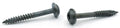 #8 x 1 1/2' Deep Thread Wood Screws/Pocket Hole/Square Drive/Round Washer Head/Type 17 / Steel/Plain / 5000 Pc. Carton