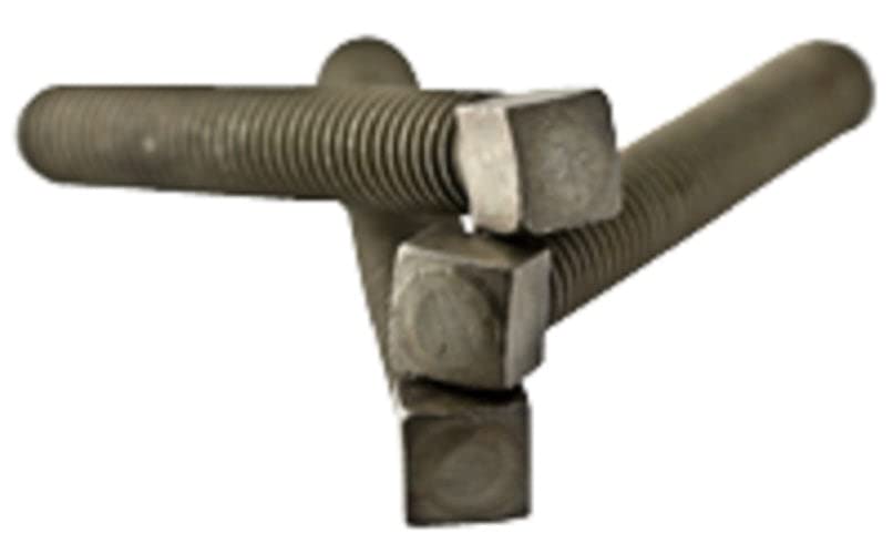 1/2-13X1 1/4 Machine Bolts | Square Head | Steel | Plain (Quantity: 250)