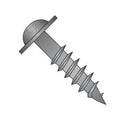 #10 x 2 1/2' Deep Thread Wood Screws/Square/Round Washer Head/Steel/Black Oxide / 2/3 Thread (Carton: 1,750 pcs)