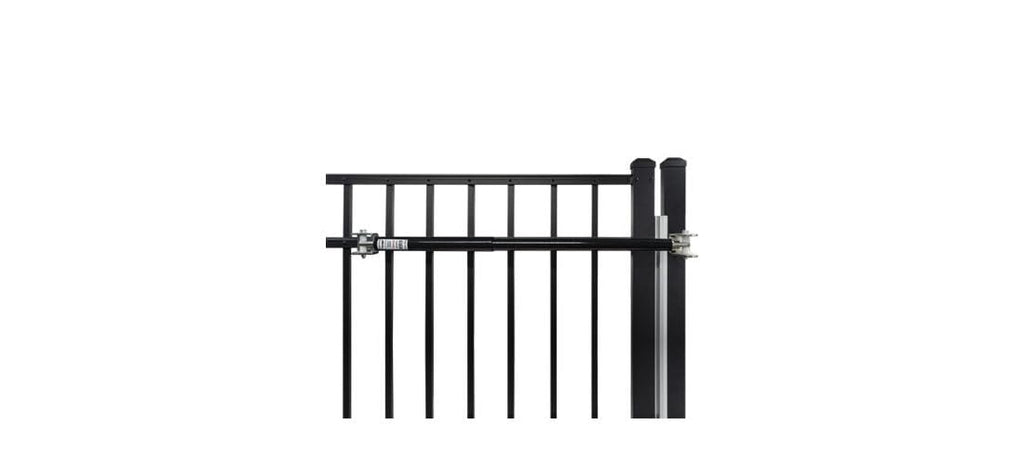 Lockey USA TB600B Black Alloy Steel Gate Closer