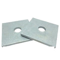 (Qty 25) 5/8' x 3' x 1/4' Thick Square Bearing Plate Washer Hot Dip Galvanized for DIY Real Men