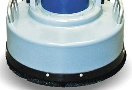 Onfloor® 16 Inch 1.5 HP Wood Floor Sander with a Powerful 1 HP On-Board Vacuum. Excellent for Deck and Hardwood Floor Restoration, Resurfacing, Sanding and Dust Control with Rubber Brush Skirt