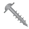 #10 x 1 1/4' Deep Thread Wood Screws/Combo/Round Washer Head/Type 17 Pt/Steel/Black Oxide/Square & Phillips Combo Drive/Type 17 Pt / 2/3 Thread (Carton: 3,300 pcs)