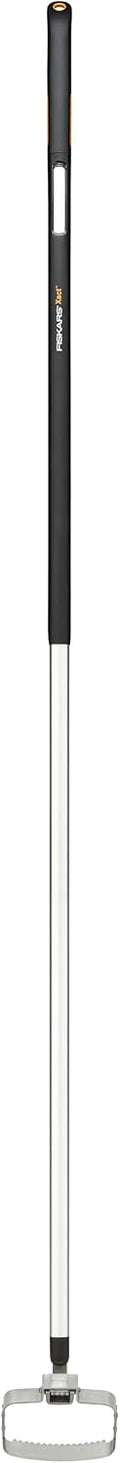 Fiskars Xact Push-Pull Weeder 135 mm, Length: 167.5 cm, Width: 13.5 cm, Black/Orange, Stainless Steel/Plastic, 1027042