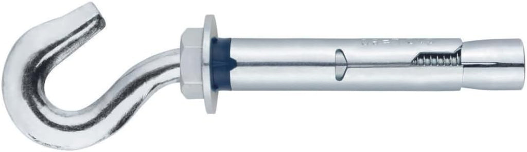 Index ACHGA210 Ground Anchor CH Antigiro C-Hook Forj Stainless Steel A2 8 x 60 Twist Drill Bit (Pack of 100 UD 10)