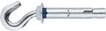 Index ACHGA210 Ground Anchor CH Antigiro C-Hook Forj Stainless Steel A2 8 x 60 Twist Drill Bit (Pack of 100 UD 10)