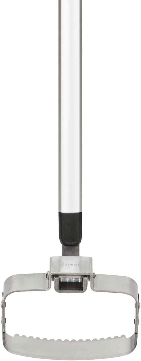 Fiskars Xact Push-Pull Weeder 135 mm, Length: 167.5 cm, Width: 13.5 cm, Black/Orange, Stainless Steel/Plastic, 1027042