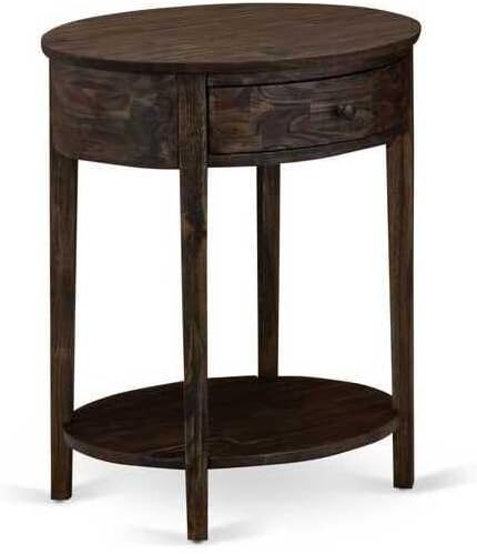 HomeStock Old World Charm 2 Pc Full Bedroom Set 1 Bed Frame Brown Linen Fabric Padded and Button Tufted Headboard 1 Nightstand with Wood Drawer for Bedroom Black Finish Legs