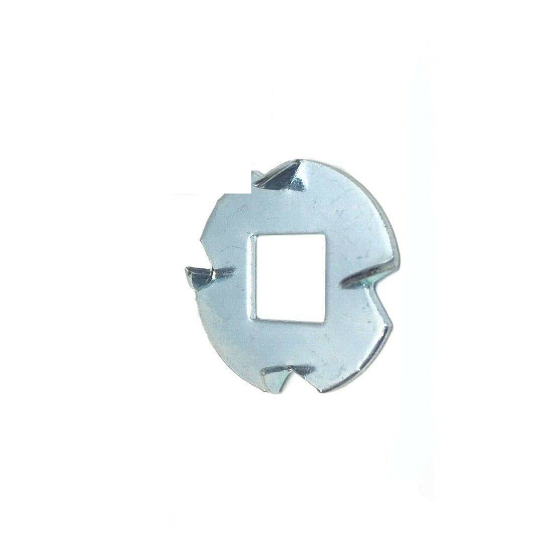 Pr-Mch Package of 250, 3/8' Anti-Turn Washers Square Shouldered Fasteners/Carriage Bolts Set Kit #DR-D6505D