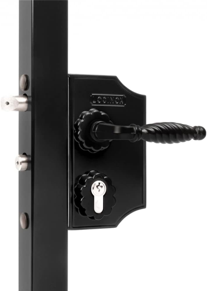 Generic Wrought Iron Style Gate Lock - Wrought Iron Style