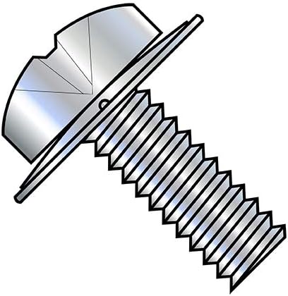 6-32X3/8 Phillips Pan Square Cone Sems Fully Threaded Zinc (Pack Qty 10,000) BC-0606CPP By Shorpioen