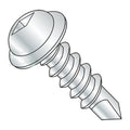 #8 x 2-1/2' Square Round Head Self-Drilling Screws, Steel, 2500 Pack | Zinc Plated finish. #2 Drill Point. Drill point tip drills and taps in one step, no pilot hole.