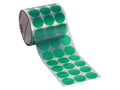 Caplugs PC-SH Series PC500x750RT - Powder Peel Green Discs, Squares, and Rectangles - Powder Coating, E-Coating, Anodizing, Rectangle, Green Polyester, 0.500' x 0.750' (1000 per Roll)