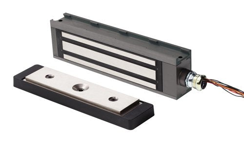 Schlage Electronics M490G Electromagnetic Gate Lock, For Access Control System, 1,500-lb. Direct Holding Force