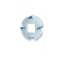 Pr-Mch Package of 100, 1/2' Anti-Turn Washers Square Shouldered Fasteners/Carriage Bolts Set Kit #DR-D6253D