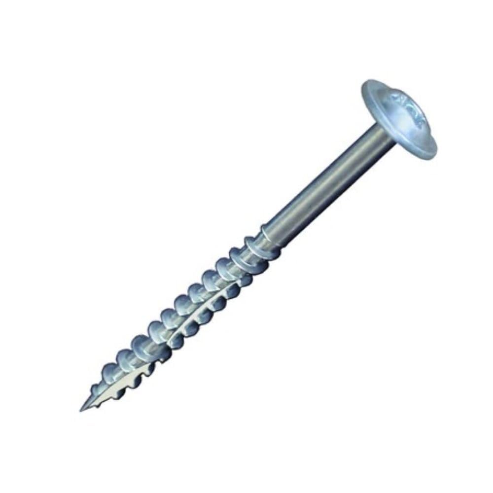 #10 x 2-1/2 in. Zinc #2 Square Philips Combo Round Washer Head Double Auger Coarse Thread (1,500 pcs)