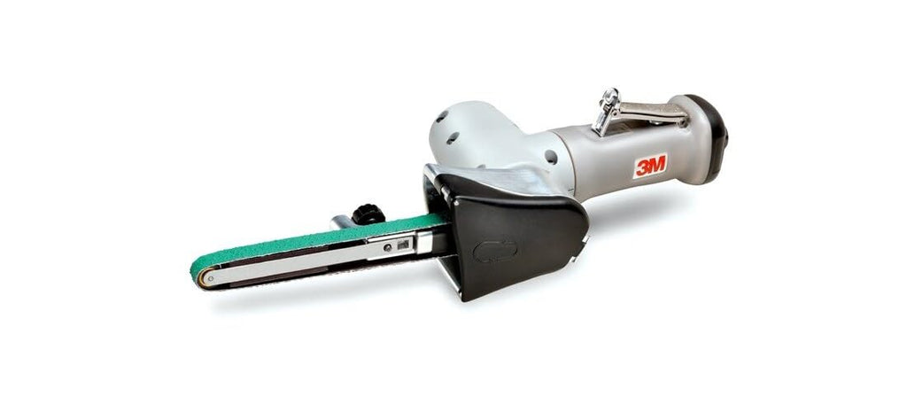 3M File Belt Sander - Pneumatic Belt Sander - .6 Horsepower Motor - 2200 RPM - Air Powered Sander - For Metal Finishing and Deburring - 28366
