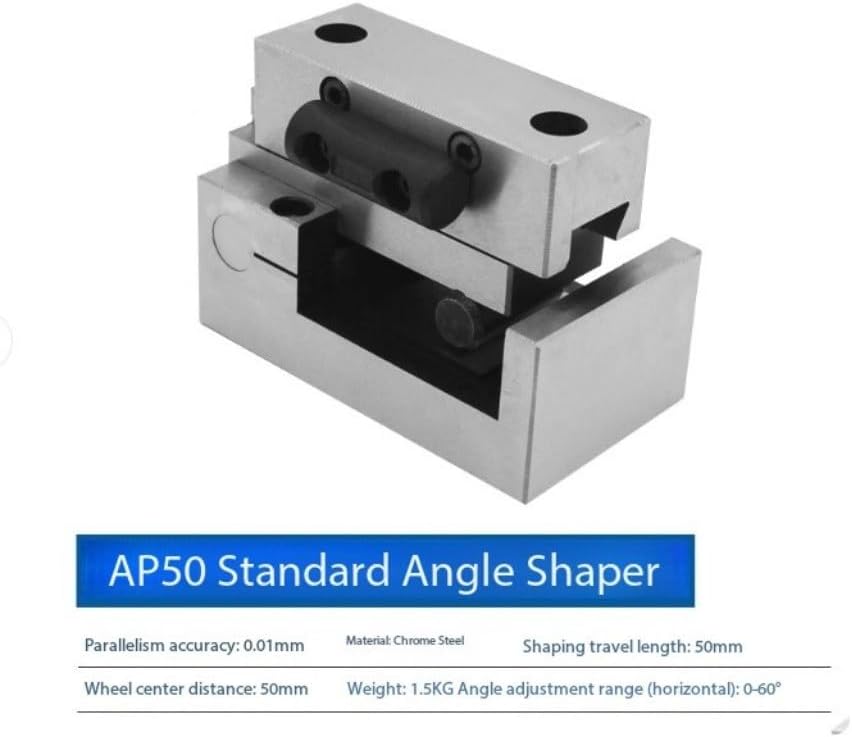AP50 High Precision Grinding Wheel Dresser & Angle Corrector for Grinding Machines, .01mm Parallel Accuracy, 50mm Center Distance