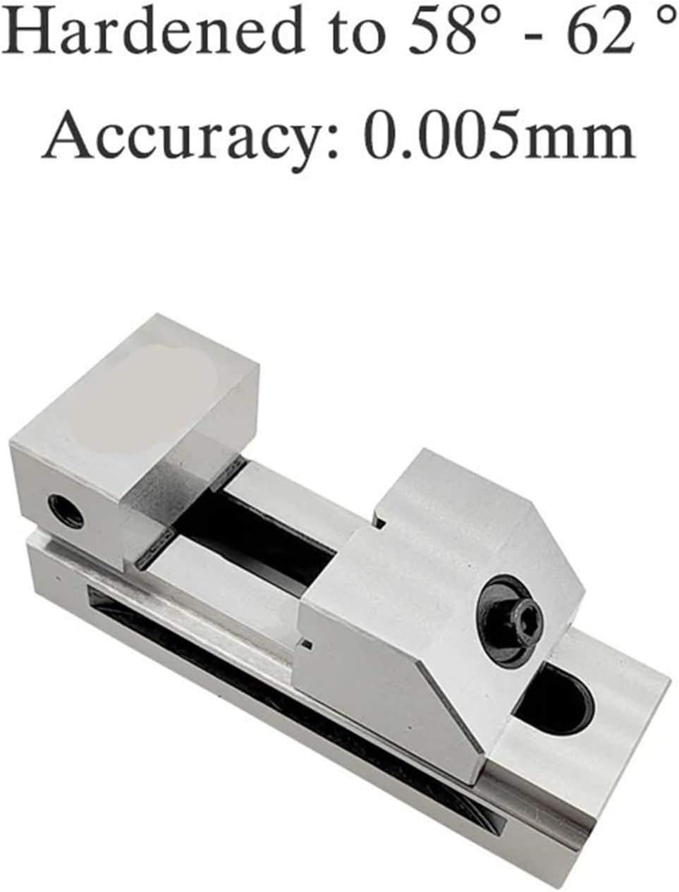 3.0 Inch Fast Moving Vise Machine Vise, Premium Precision Grinding Vise, Hardened Surfaces