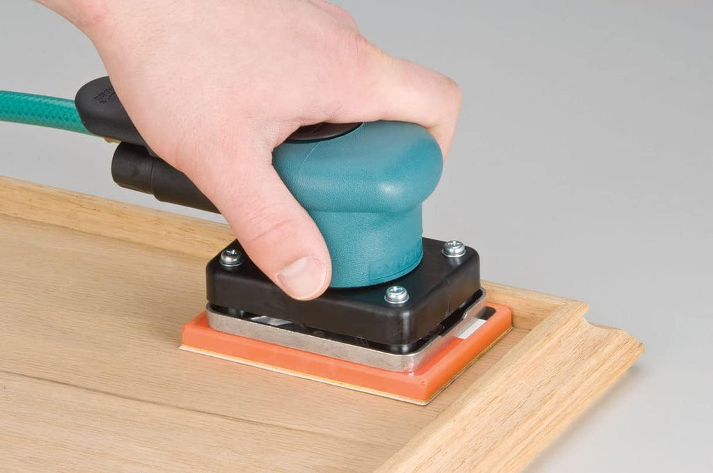 Dynabrade Air Random Orbital Sander,0.15HP,3 In., teal (58500)