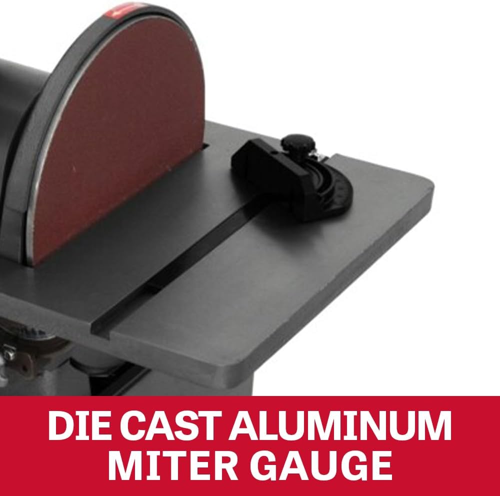 JET 12-Inch Disc Finishing Machine, 1960 RPM, 1.5 HP, 115/230V 1Ph (J-4400A)