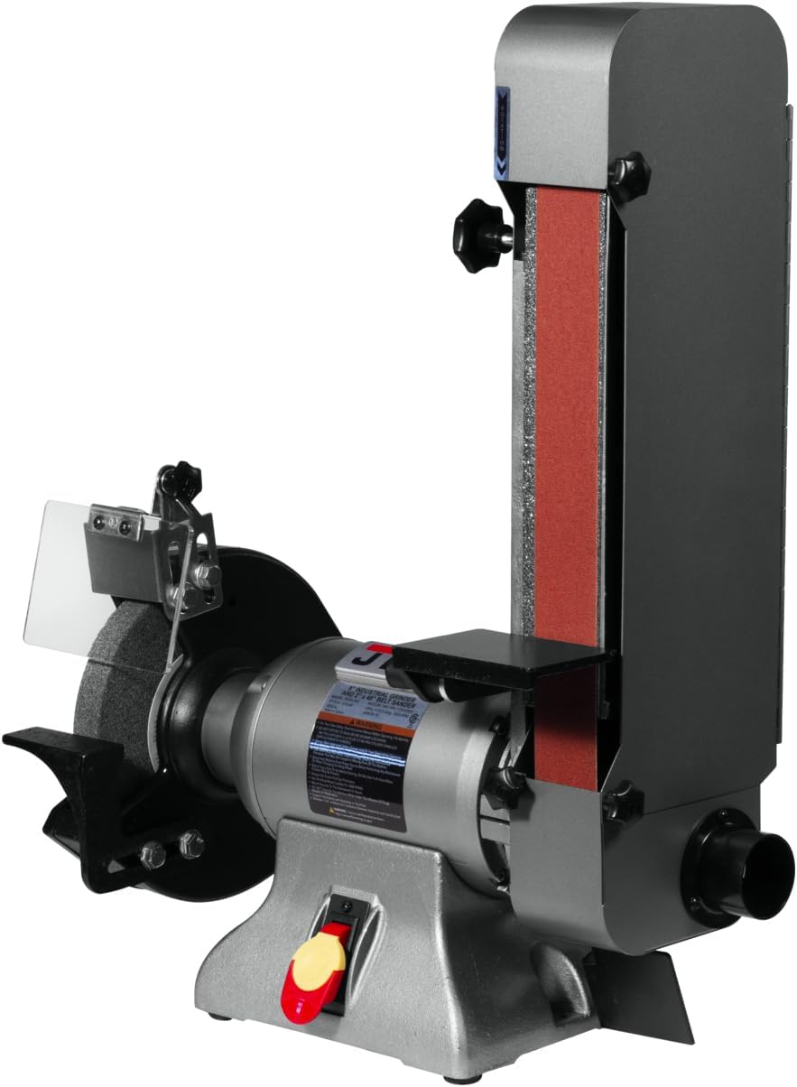 JET 8' Grinder and 2' x 48' Belt Sander, 1 HP, 115/230V 1Ph (Model IBGB-248)