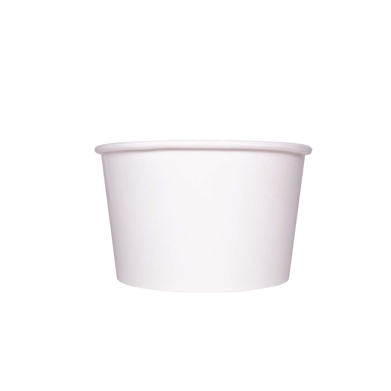 Karat [28oz - 600 ct] Paper Soup Bowls for Hot/ Cold Food - Ideal for Soup, NoodIes, Pasta and Snacks - White (C-KDP28W)
