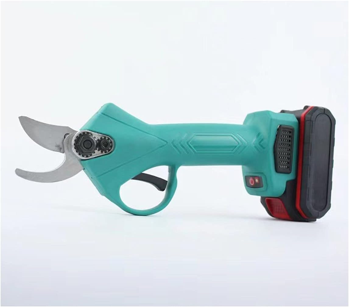 Gardening Supplies and Tools Cordless Electric Pruning Shears, DC 18v-21v Electric Pruners, 2PCS 2Ah Rechargeable Lithium Battery, ?for Garden Tree Bonsai Pruning Shears Power Tool