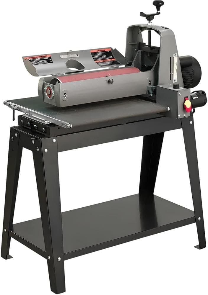 SUPERMAX TOOLS Drum Sander with Flatness Guarantee, Intellisand Technology and Patented Abrasive Attachment System. Model 19-38 (SUPMX-71938-D)