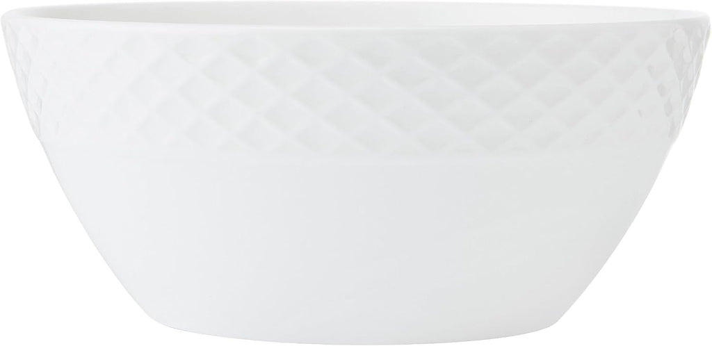 Mikasa Trellis Bone China Lightweight Chip Resistant 40 Piece Dinnerware Set, Service for 8