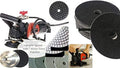 Concrete Countertop Travertine Floor Wet Polisher Grinder Burnisher Granite Stone Sander Polishing Fabrication Tools - 4' Diamond 85 Polishing Pad Concrete Granite Terrazzo Marble Tile Polish