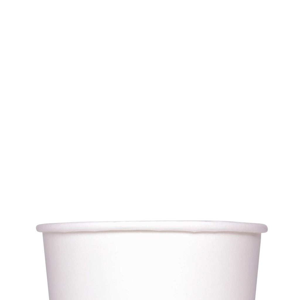 Karat [24oz - 600 ct] Paper Soup Bowls for Hot/ Cold Food - Ideal for Soup, NoodIes, Pasta and Snacks - White (C-KDP24W)