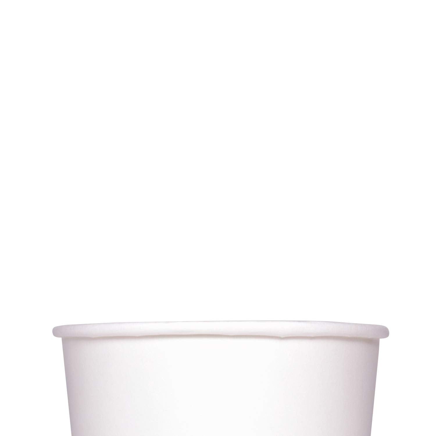 Karat [24oz - 600 ct] Paper Soup Bowls for Hot/ Cold Food - Ideal for Soup, NoodIes, Pasta and Snacks - White (C-KDP24W)