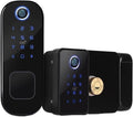 System Side Fingerprint IP66 Waterproof Outdoor Gate Passcode Card Smart Door Lock