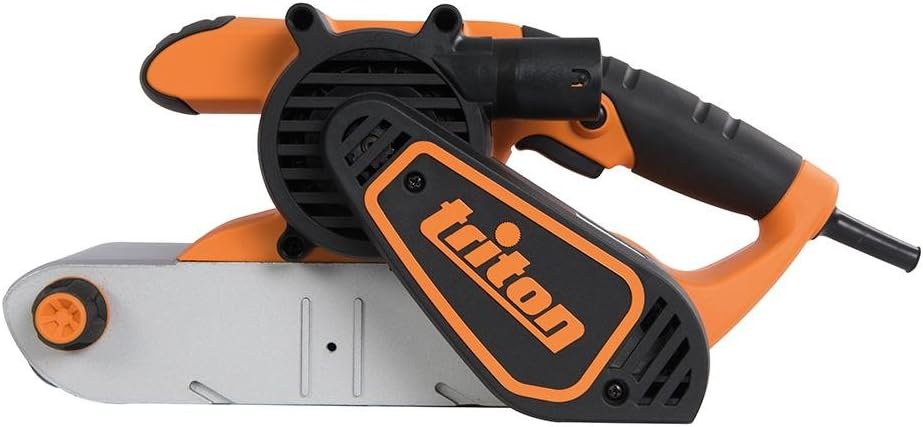 Triton T41200BS 120V Corded Belt Sander – 10A/1.6HP Motor, Variable Speed, 4x24 Belt Sander with Rear Dust Port, Electric Power Belt Sanders for Woodworking, DIY Projects & Furniture Refinishing