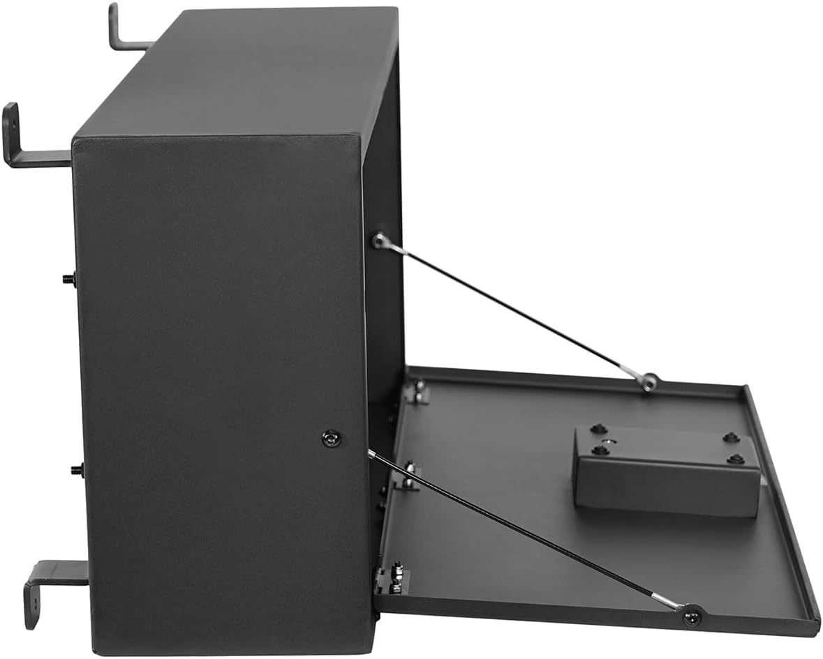 Hooke Road Wrangler TJ Tailgate Storage Lock Box Table Organizer for Jeep Wrangler TJ 1997 1998 1999 2000 2001 2002 2003 2004 2005 2006