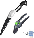 Gardening Supplies and Tools Bypass Sharpener Clippers Garden Tool for Bonsai Flower Cultivating Snip Floral