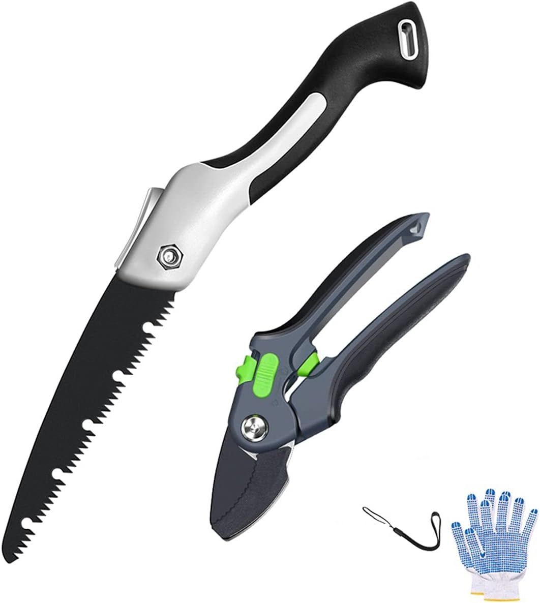 Gardening Supplies and Tools Bypass Sharpener Clippers Garden Tool for Bonsai Flower Cultivating Snip Floral