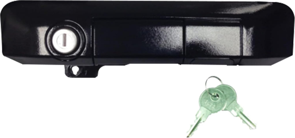 Pop & Lock PL5510 Gloss Black Manual Tailgate Lock for Toyota Tacoma (Standard Lock)